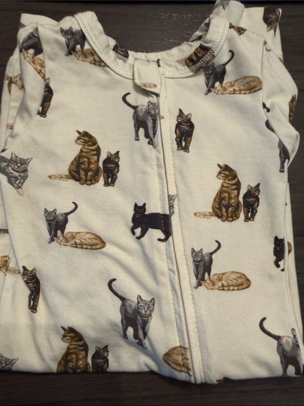 Milkbarn Zipper Pajama 🐈 🐈‍⬛